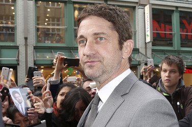 Gerard Butler im Douglas Store, Hamburg