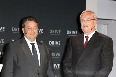 Eröffnung des DRIVE. Volkswagen Group Forum in Berlin