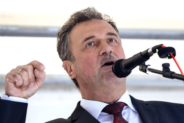 Kundgebung der GDL in Köln