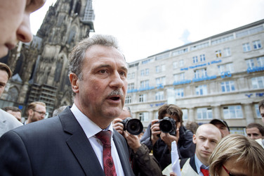 Kundgebung der GDL in Köln