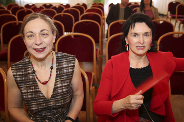 Preisverleihungen an Peter Kubelka und Gertraud Jesserer in Wien