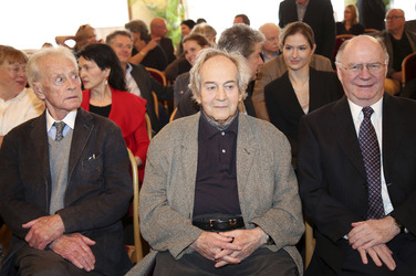 Preisverleihungen an Peter Kubelka und Gertraud Jesserer in Wien