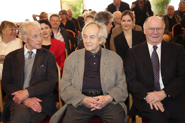 Preisverleihungen an Peter Kubelka und Gertraud Jesserer in Wien