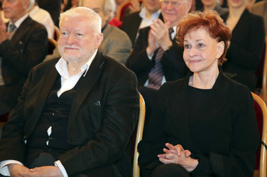 Preisverleihungen an Peter Kubelka und Gertraud Jesserer in Wien