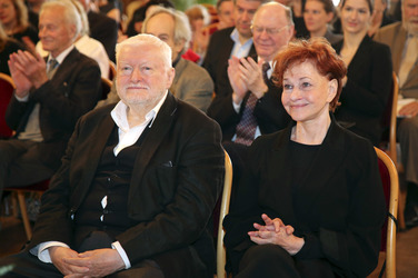 Preisverleihungen an Peter Kubelka und Gertraud Jesserer in Wien