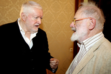Preisverleihungen an Peter Kubelka und Gertraud Jesserer in Wien
