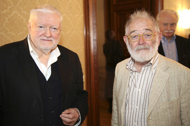 Preisverleihungen an Peter Kubelka und Gertraud Jesserer in Wien
