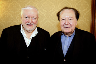 Preisverleihungen an Peter Kubelka und Gertraud Jesserer in Wien