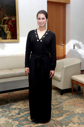 Ann Sophie in der Österreichischen Botschaft in Berlin