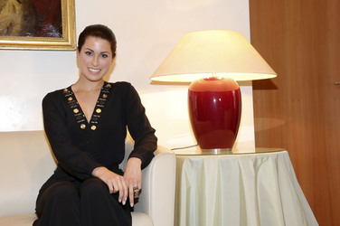 Ann Sophie in der Österreichischen Botschaft in Berlin