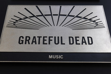 Grateful Dead Ehrung auf dem Madison Square Garden Walk Of Fame in New York