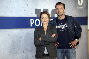 Das neue 'Polizeiruf 110'-Team des rbb in Berlin