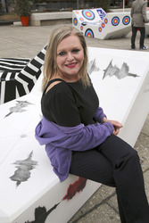 Kunstprojektpräsentation 'Euroart im Museumsquartier' in Wien