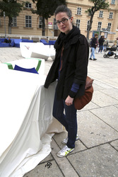 Kunstprojektpräsentation 'Euroart im Museumsquartier' in Wien