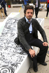 Kunstprojektpräsentation 'Euroart im Museumsquartier' in Wien