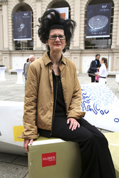 Kunstprojektpräsentation 'Euroart im Museumsquartier' in Wien