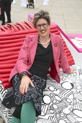 Kunstprojektpräsentation 'Euroart im Museumsquartier' in Wien