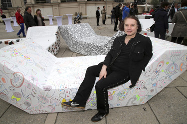 Kunstprojektpräsentation 'Euroart im Museumsquartier' in Wien