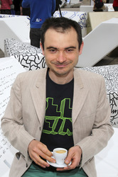 Kunstprojektpräsentation 'Euroart im Museumsquartier' in Wien