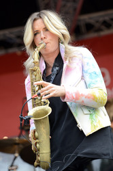 Jazzfestival an Himmelfahrt auf dem Trammplatz in Hannover