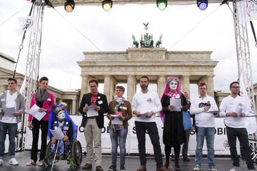 Der Internationale Tag gegen Homophobie und Transphobie in Berlin
