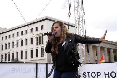 Der Internationale Tag gegen Homophobie und Transphobie in Berlin