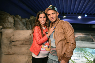Sea Life Ausstellung mit Pietro Lombardi und Sarah Engels in Oberhausen