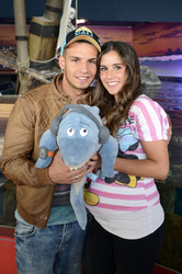 Sea Life Ausstellung mit Pietro Lombardi und Sarah Engels in Oberhausen