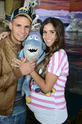 Sea Life Ausstellung mit Pietro Lombardi und Sarah Engels in Oberhausen