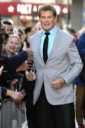 Launch der TV-Serie 'Hoff the Record' in London