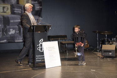 Ambassador of Conscience Award 2015 in Berlin
