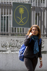 Demo für die Freilassung von Raif Badawi in Berlin