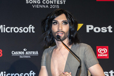 Platin CD für Conchita Wurst in Wien