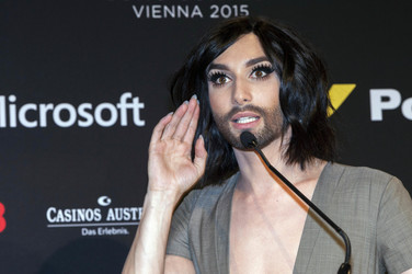 Platin CD für Conchita Wurst in Wien