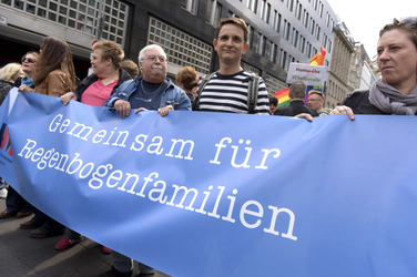 Demo für Homoehe in Berlin