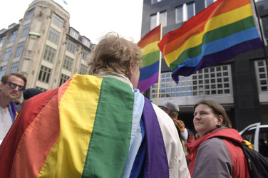 Demo für Homoehe in Berlin