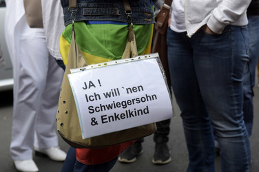 Demo für Homoehe in Berlin