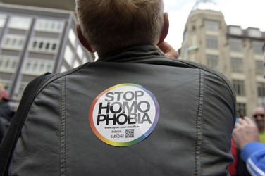 Demo für Homoehe in Berlin