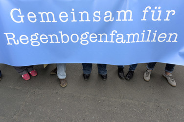 Demo für Homoehe in Berlin