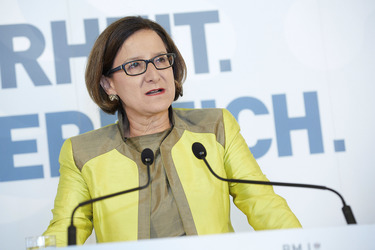 Pressekonferenz BMI mit Innenministerin Mag.a Johanna MIKL-LEITNER