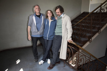 Photocall am Set von 'Die Blumen von gestern' in Berlin