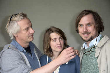 Photocall am Set von 'Die Blumen von gestern' in Berlin