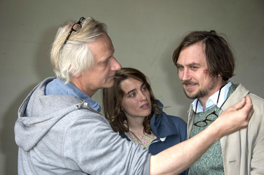 Photocall am Set von 'Die Blumen von gestern' in Berlin
