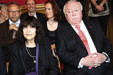 Die Schriftstellerin Friederike Mayröcker wird Ehrenbürgerin von Wien