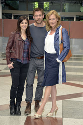Pressetermin am Set des Fernsehfilms 'Die Informantin' in Berlin