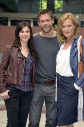 Pressetermin am Set des Fernsehfilms 'Die Informantin' in Berlin