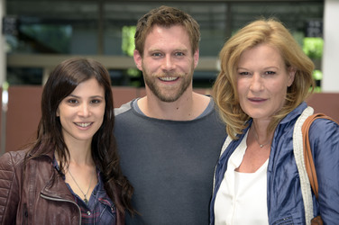 Pressetermin am Set des Fernsehfilms 'Die Informantin' in Berlin