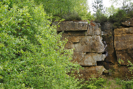 NATURE ART: Steinbruch / Quarry Bodypainting
