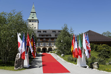 G7-Gipfel auf Schloss Elmau 2015