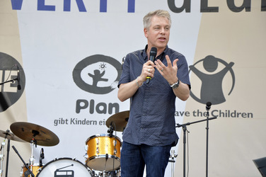 Veranstaltung 'Zusammen gegen Armut, jetzt oder nie - Zeit zu handeln, G7!' in München